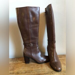 Ralph Lauren Chocolate Heeled Boots